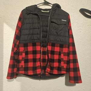 Black and Red Plaid Jacket